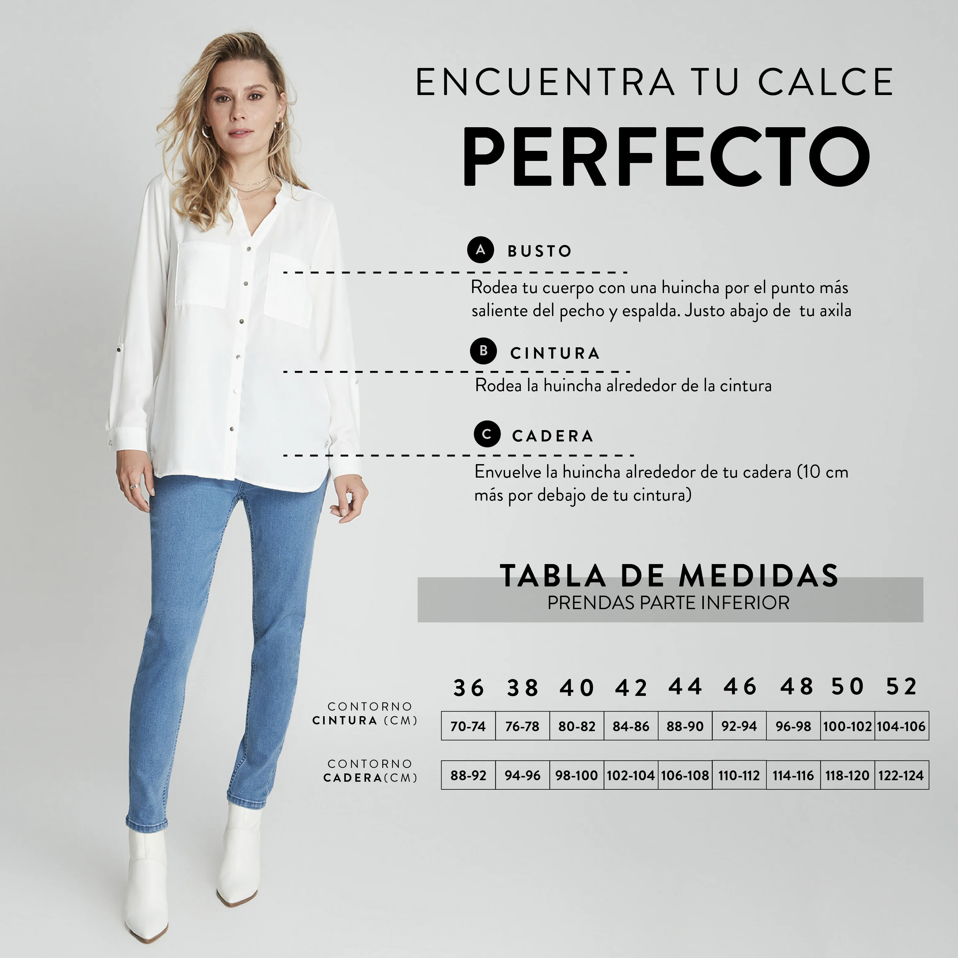 Jeans Mom 5 Bolsillos Gris - Image 5